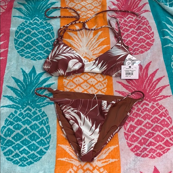 O'Neill Other - NWT O’Neill Karmen Swim Bottoms Coconut Shell